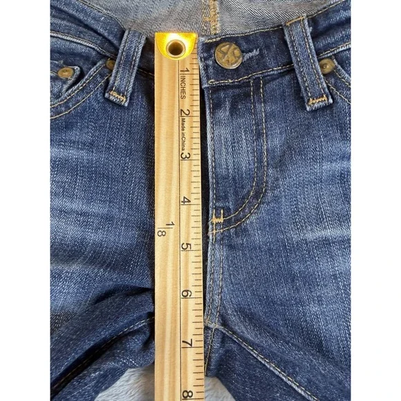 AG Adriano Goldschmied Jean Women's 24r The Stilt Cigarette Leg Blue Whisker USA - Picture 11 of 13